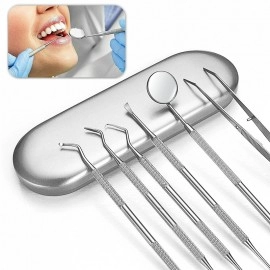 Dental Mirror Sickle Tartar Scaler Teeth Pick Spatula Dental Laboratory Equipment Dentist Gift Oral Care Tooth Cleaning Tools